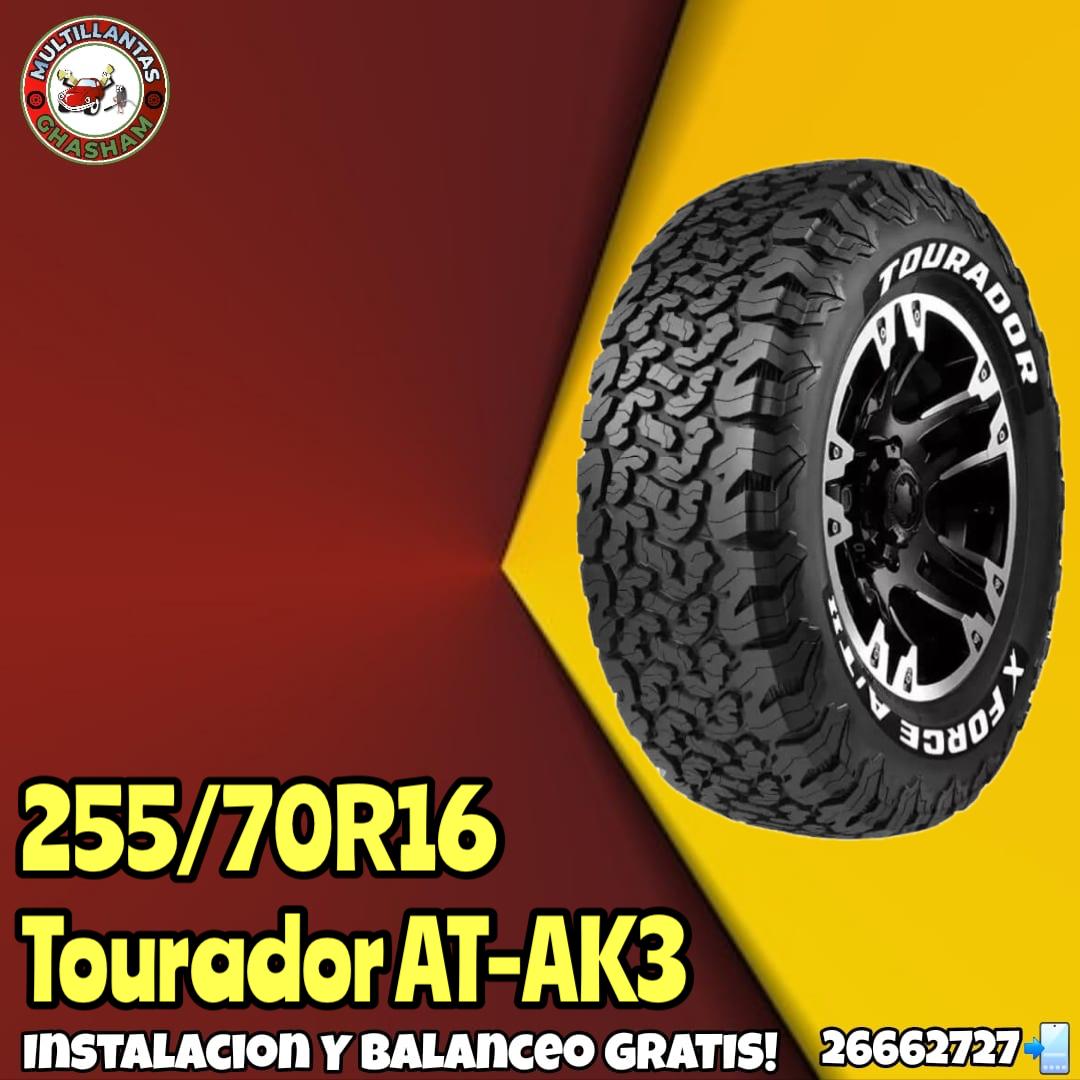 255/70/R16 TOURADOR AT AK3